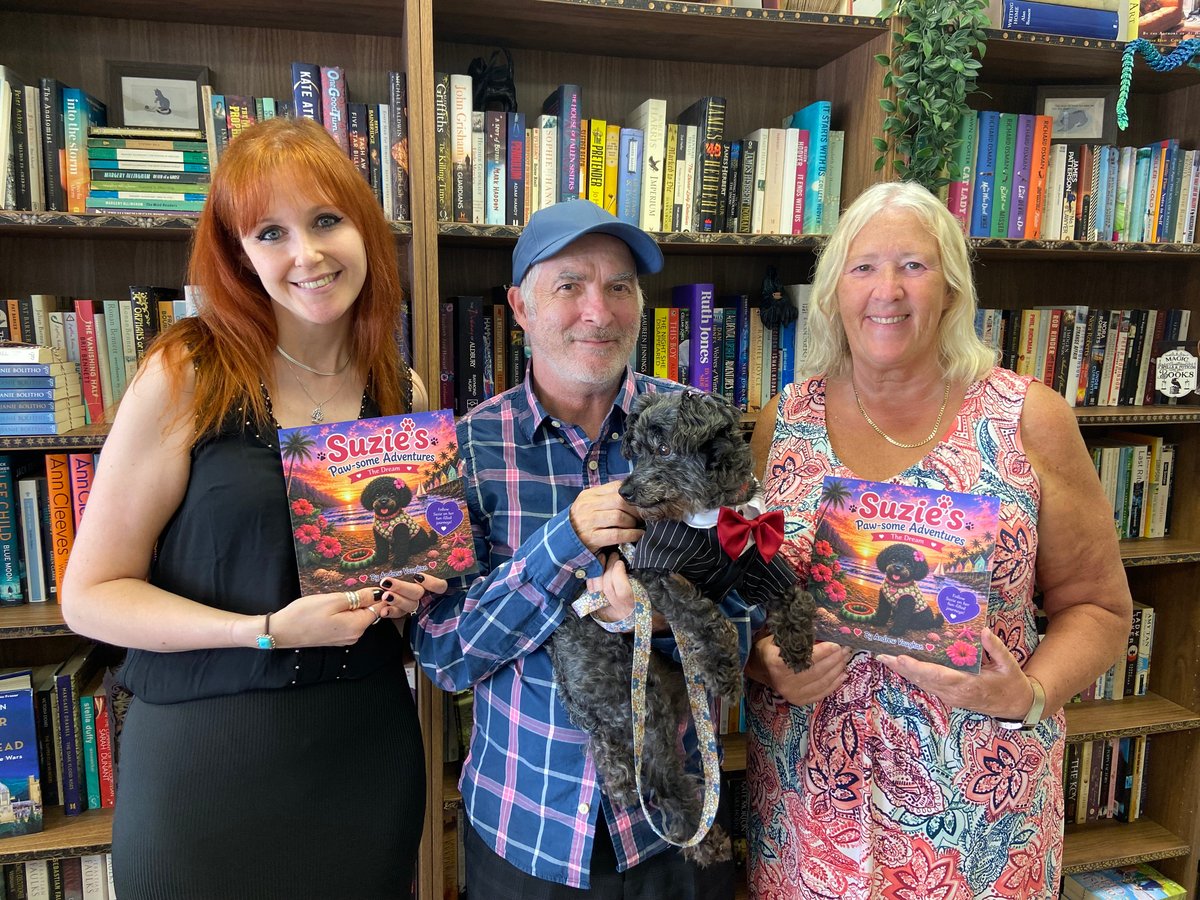Andrew Vaughan, author of Suzie’s Paw-some Adventures
